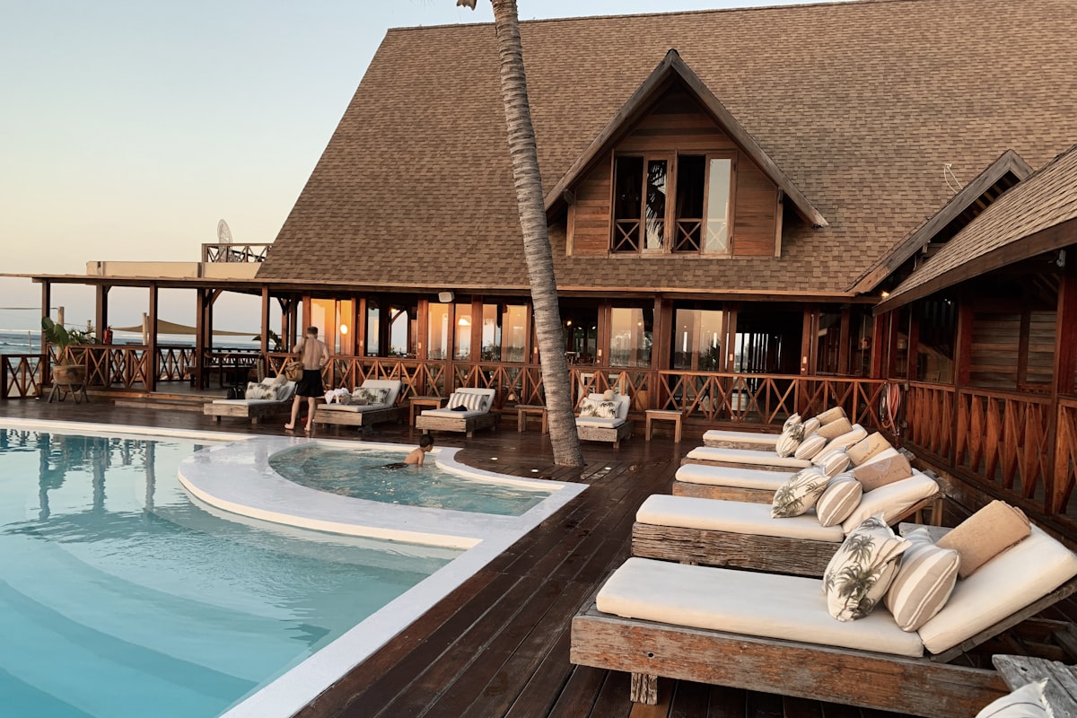 Premium resort lobby